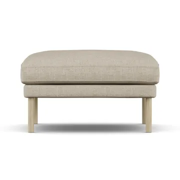 Pouf Linnevik - Bern Beige 0341-chêne blanchi à l’huile, sans jupe - 1898