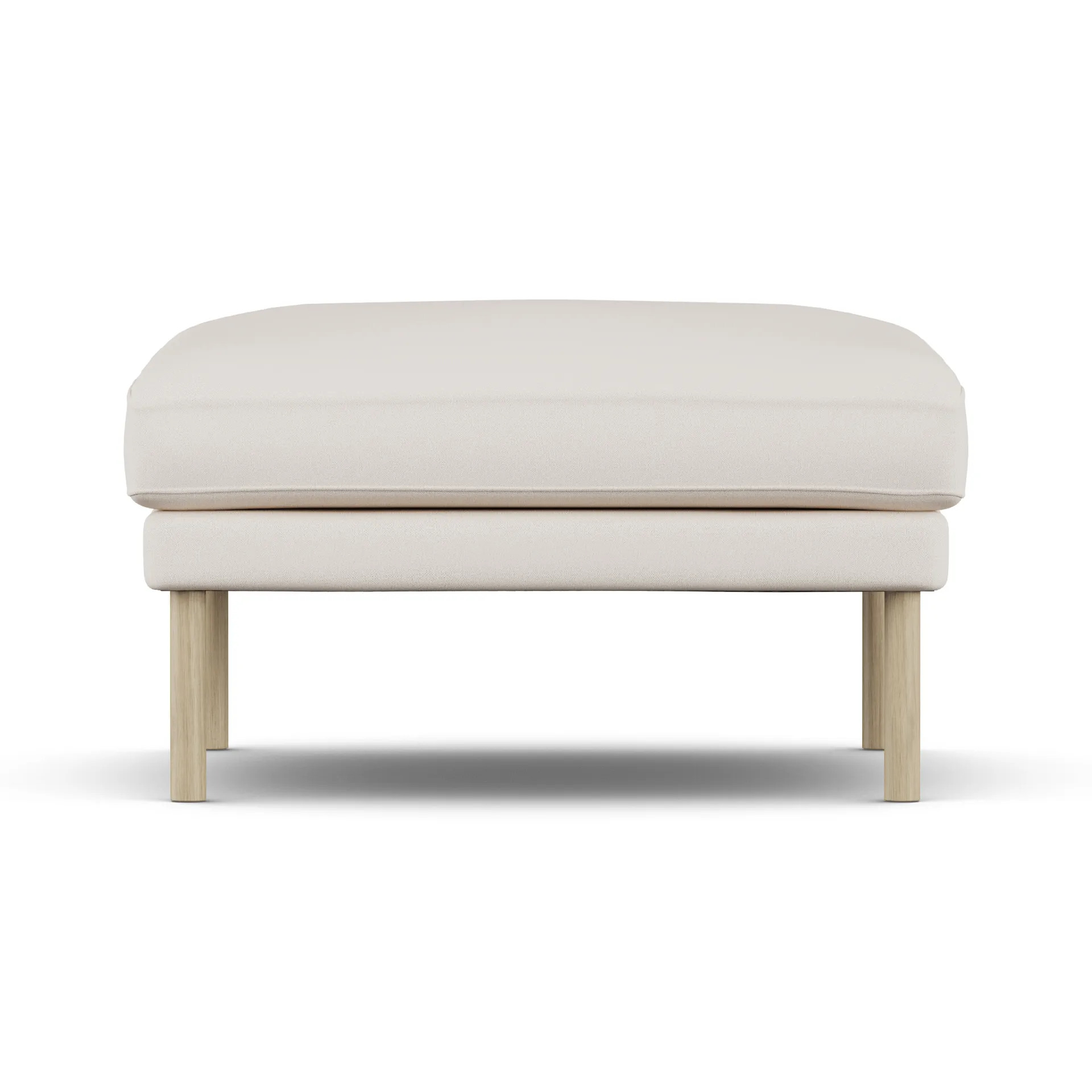 Pouf Linnevik, Caleido Beige 9600-chêne blanchi à l’huile, sans jupe 1898