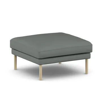 Pouf Linnevik - Caleido Grey 1240-chêne blanchi à l’huile, sans jupe - 1898