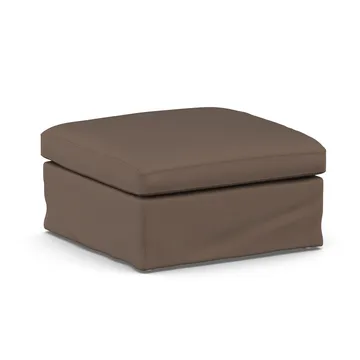 Pouf Linnevik - Jump Brown 1955-chêne blanchi à l’huile, avec jupe - 1898