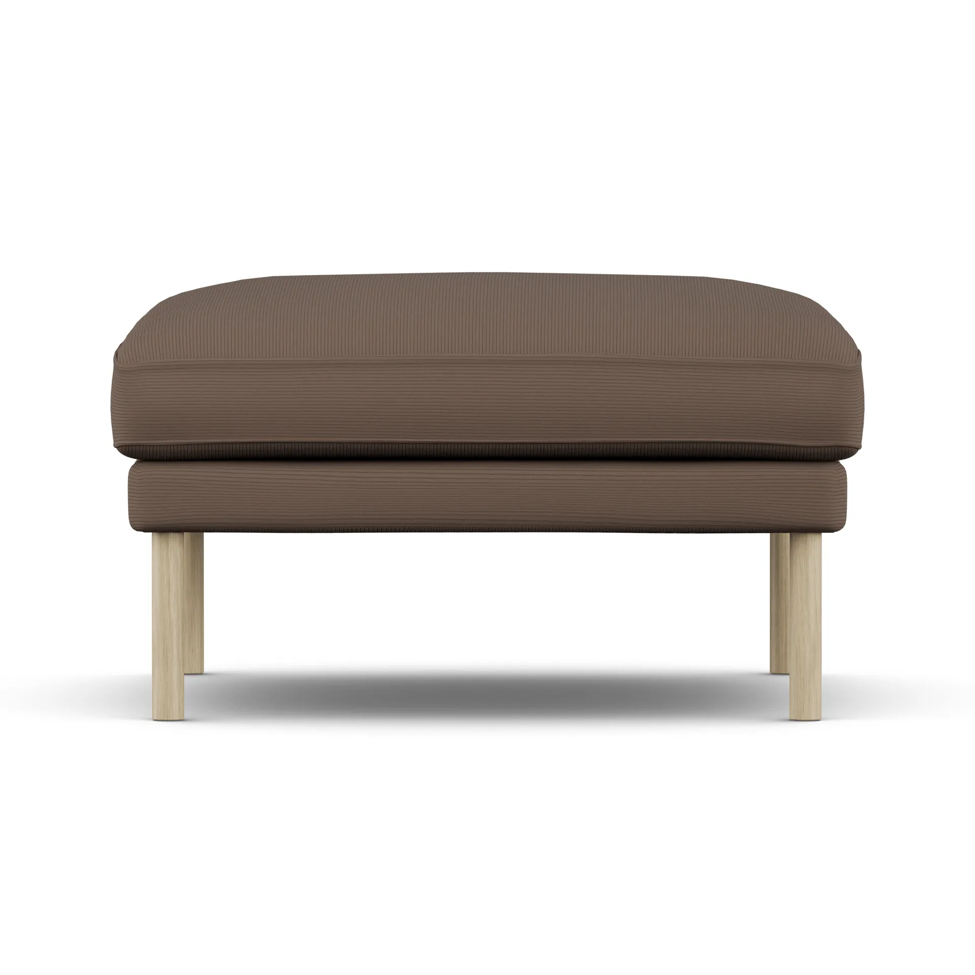 Pouf Linnevik, Jump Brown 1955-chêne blanchi à l’huile, sans jupe 1898