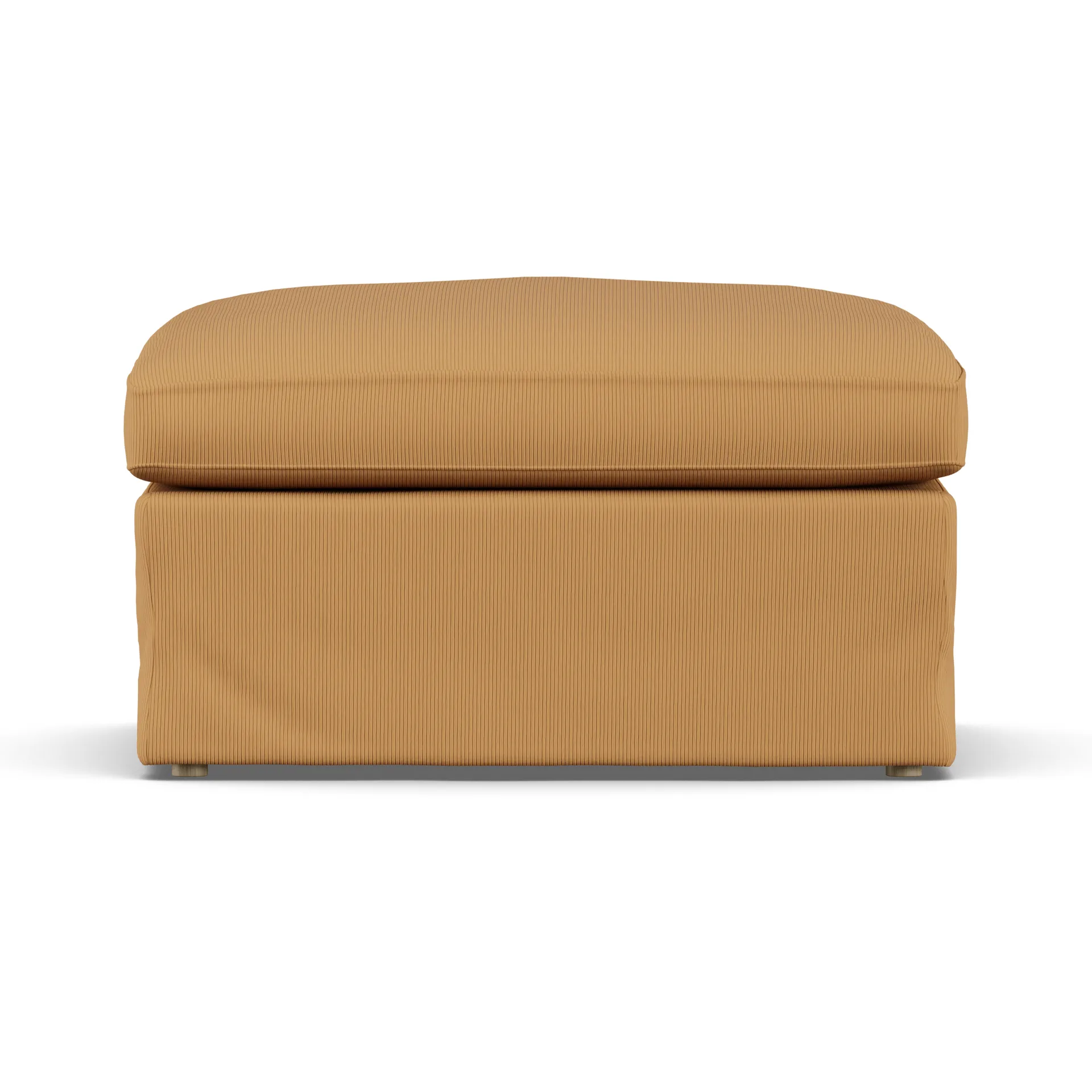 Pouf Linnevik, Jump Honey 1959-chêne blanchi à l’huile, avec jupe 1898