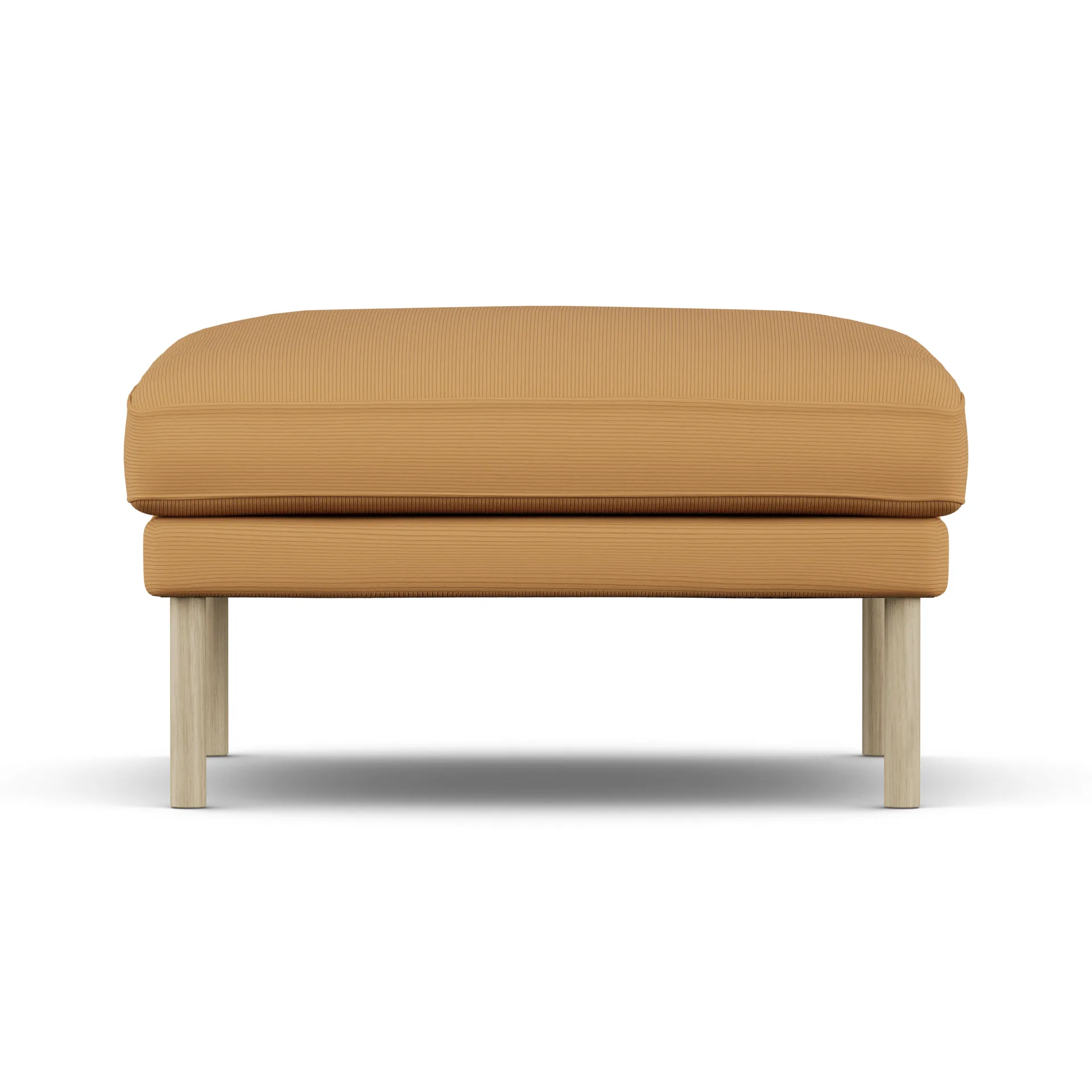 Pouf Linnevik, Jump Honey 1959-chêne blanchi à l’huile, sans jupe 1898