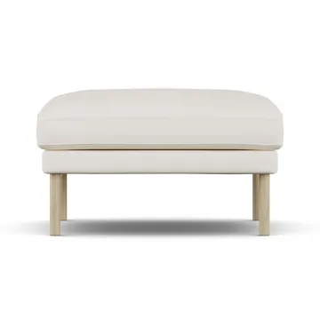 Pouf Linnevik - Jump Off White 1954-chêne blanchi à l’huile, sans jupe - 1898