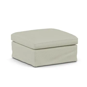 Pouf Linnevik - Luiza Beige 3981-chêne blanchi à l’huile, avec jupe - 1898