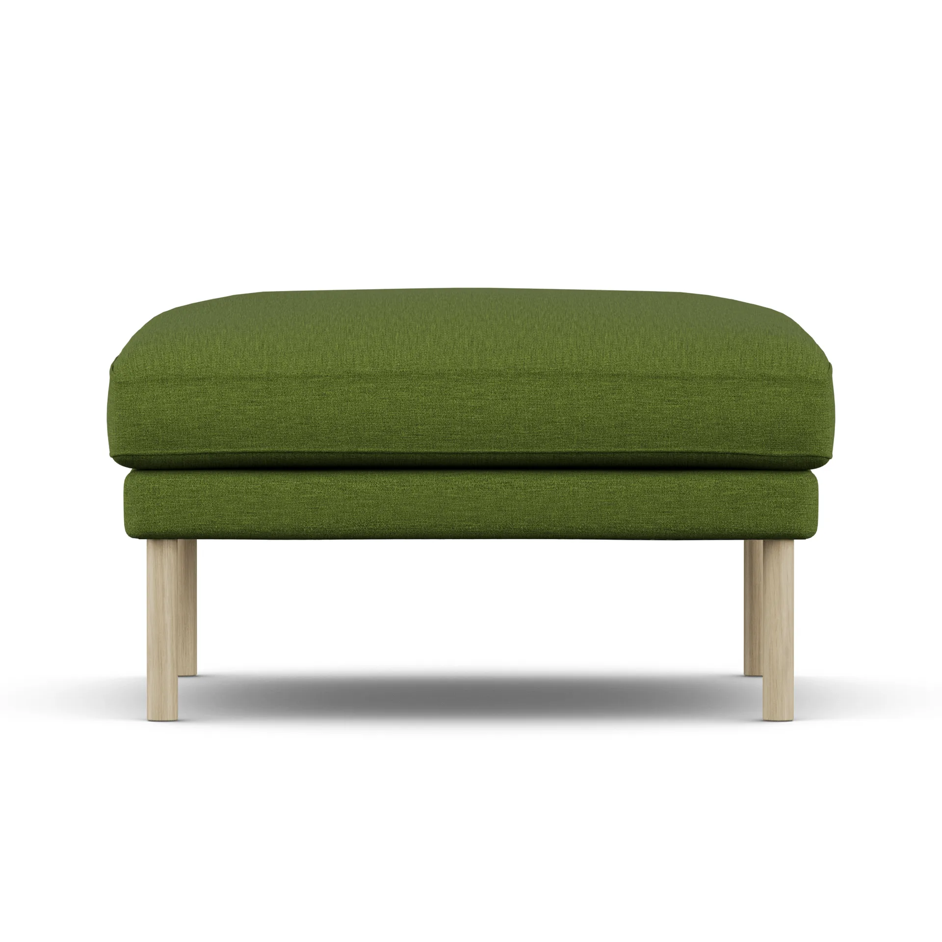 Pouf Linnevik, Luiza Green 3975-chêne blanchi à l’huile, sans jupe 1898