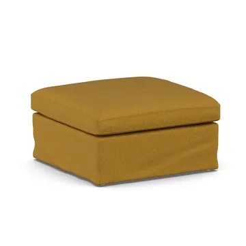 Pouf Linnevik - Luiza Mustard 3972-chêne blanchi à l’huile, avec jupe - 1898