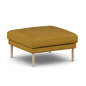 Pouf Linnevik - Luiza Mustard 3972-chêne blanchi à l’huile, sans jupe - 1898
