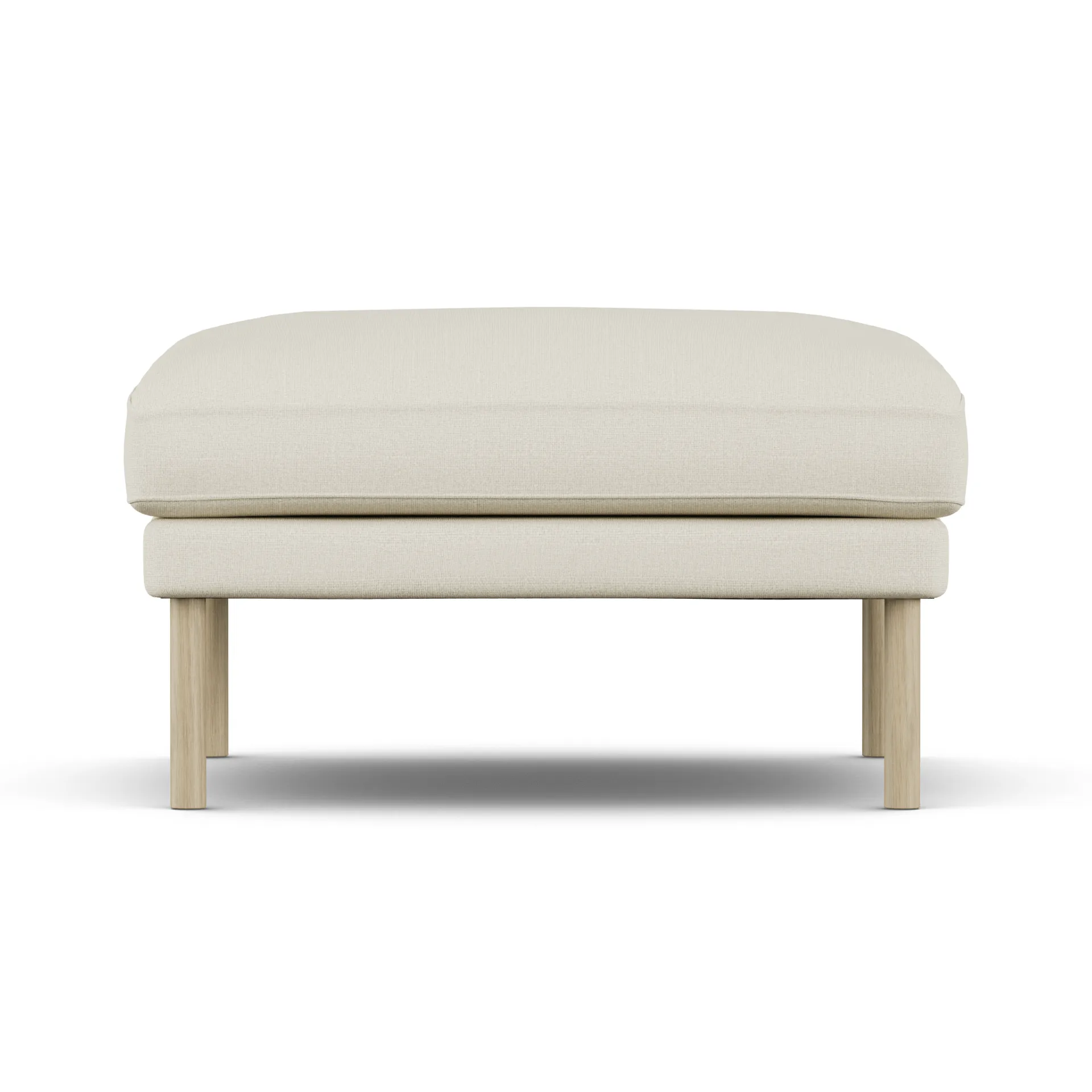 Pouf Linnevik, Oslo Nature 1540-chêne blanchi à l’huile, sans jupe 1898