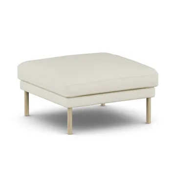 Pouf Linnevik - Oslo Nature 1540-chêne blanchi à l’huile, sans jupe - 1898