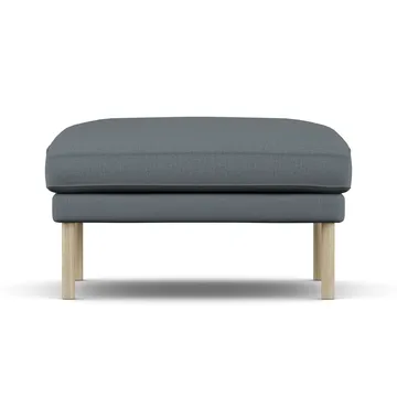 Pouf Linnevik - Same Blue 6678-chêne blanchi à l’huile, sans jupe - 1898