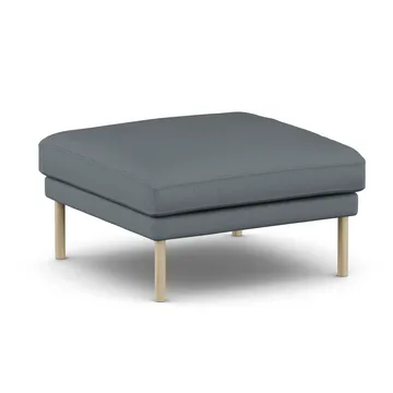 Pouf Linnevik - Same Blue 6678-chêne blanchi à l’huile, sans jupe - 1898