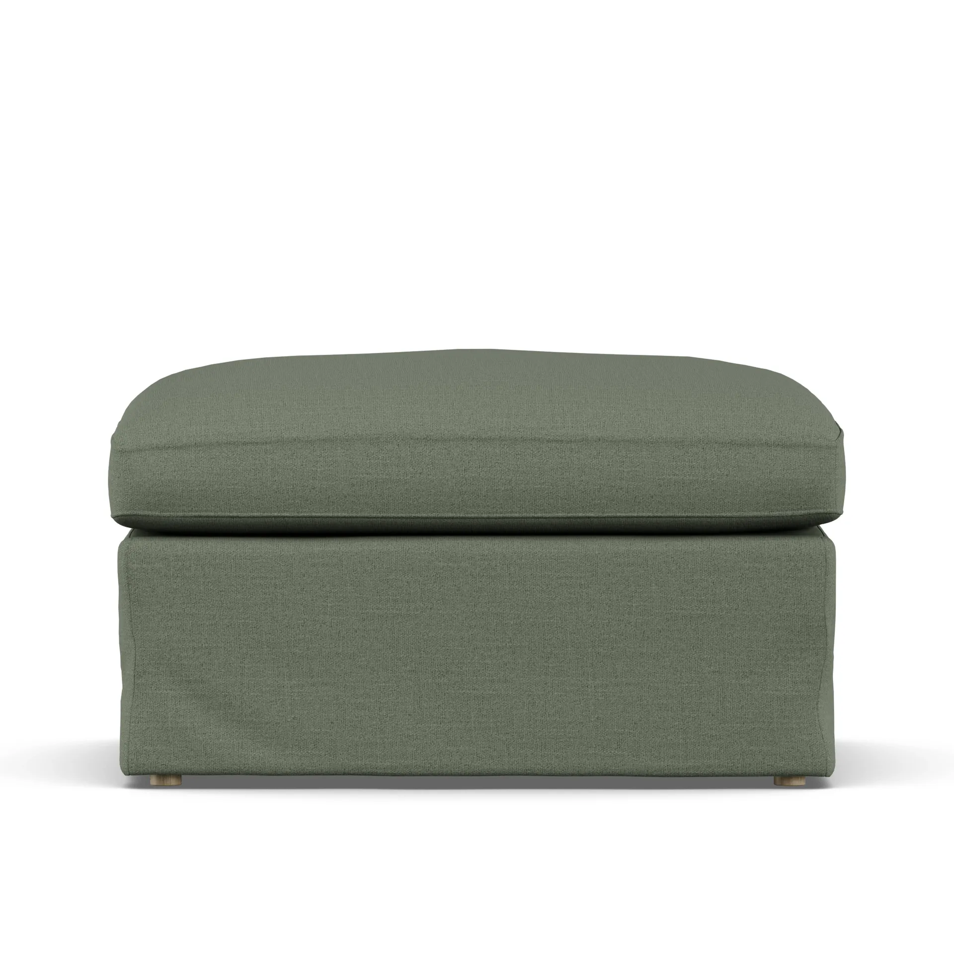 Pouf Linnevik, Same Forest 6677-chêne blanchi à l’huile, avec jupe 1898