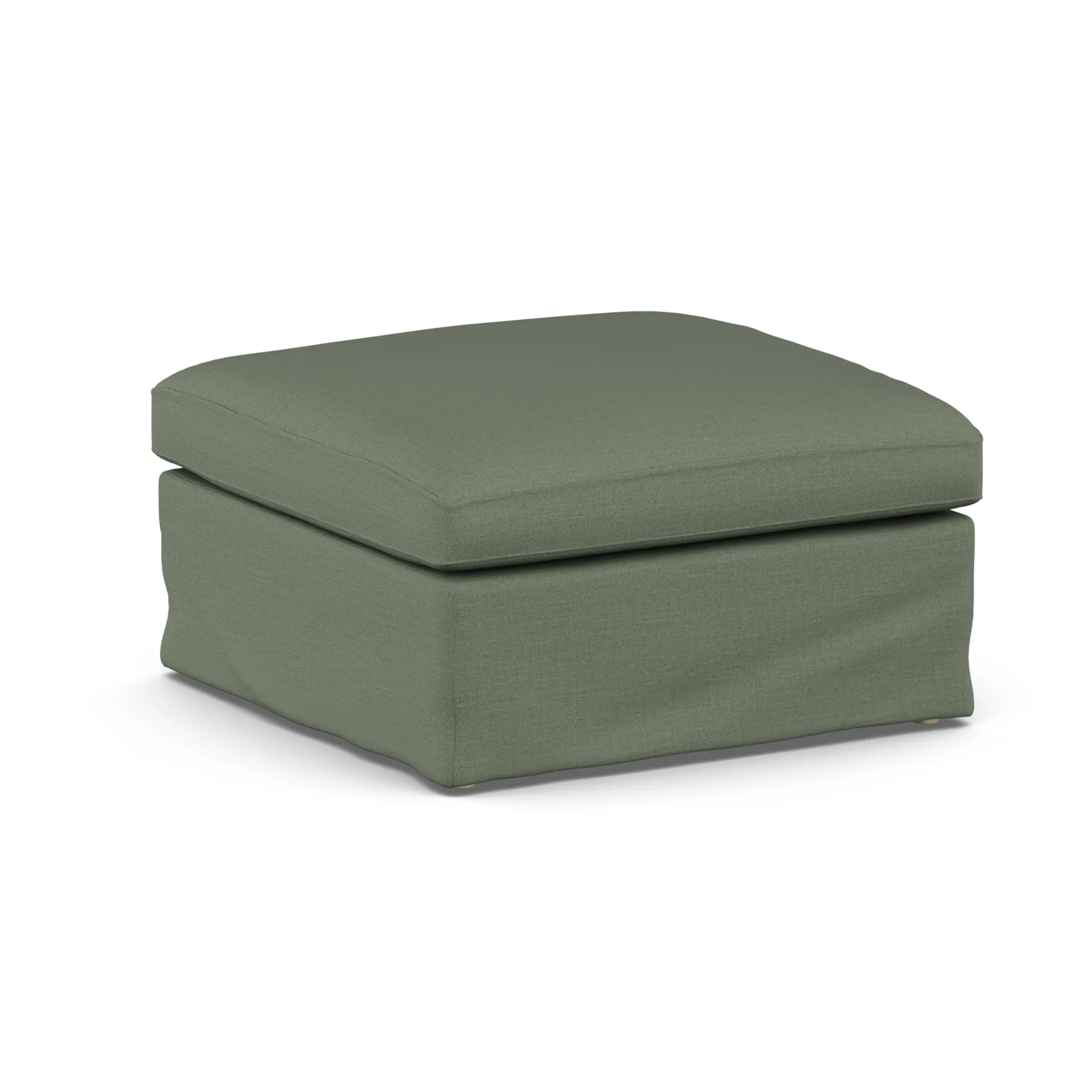 Pouf Linnevik, Same Forest 6677-chêne blanchi à l’huile, avec jupe 1898