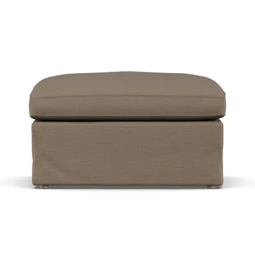 Pouf Linnevik - Same Mole 6674-chêne blanchi à l’huile, avec jupe - 1898