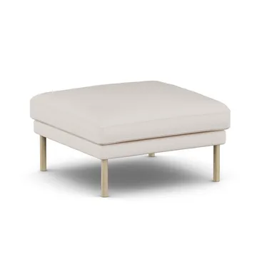 Pouf Linnevik - Same Off White 6671-chêne blanchi à l’huile, sans jupe - 1898