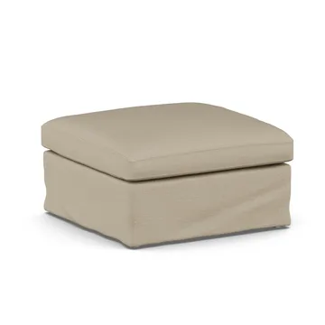 Pouf Linnevik - Same Sand 6672-chêne blanchi à l’huile, avec jupe - 1898