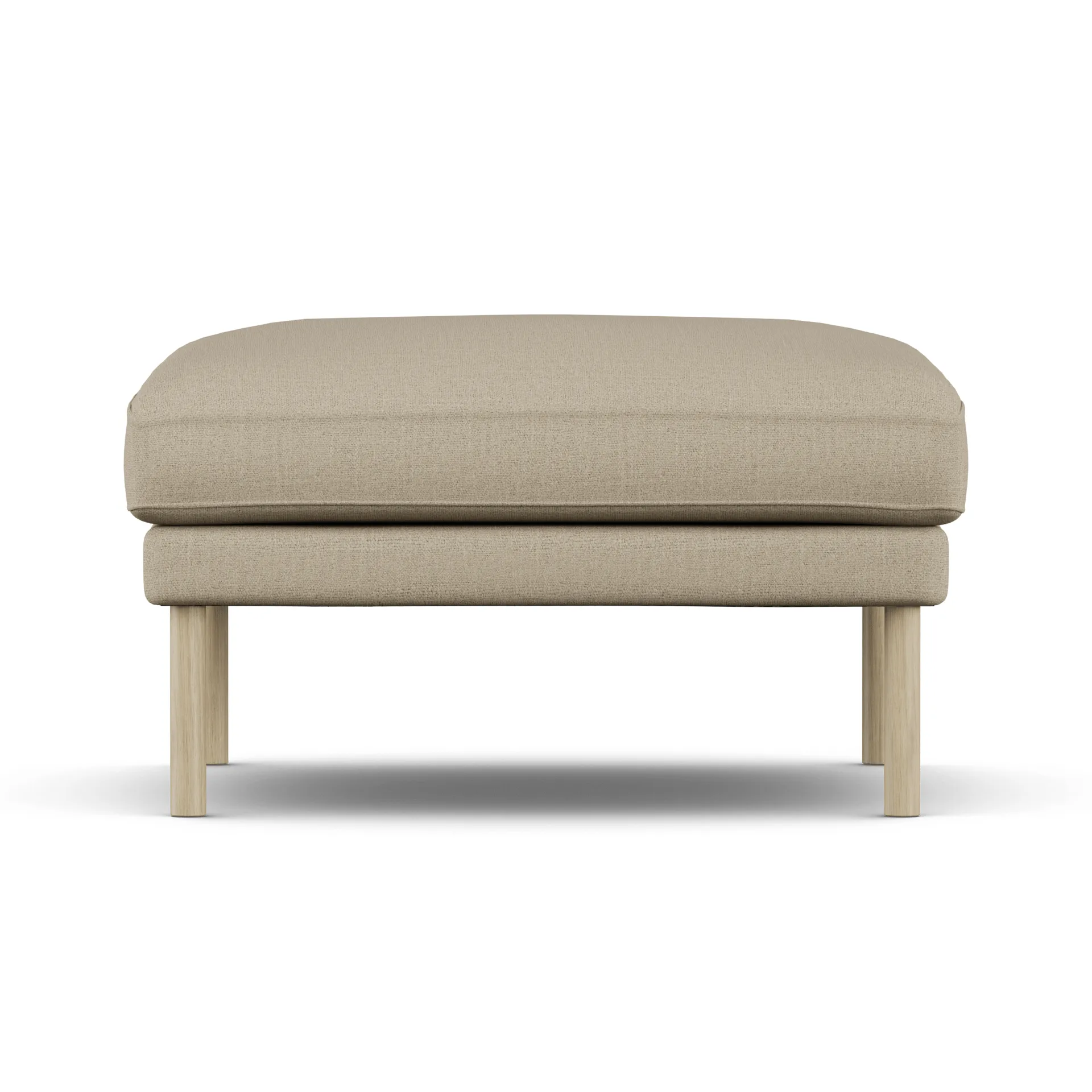 Pouf Linnevik, Same Sand 6672-chêne blanchi à l’huile, sans jupe 1898
