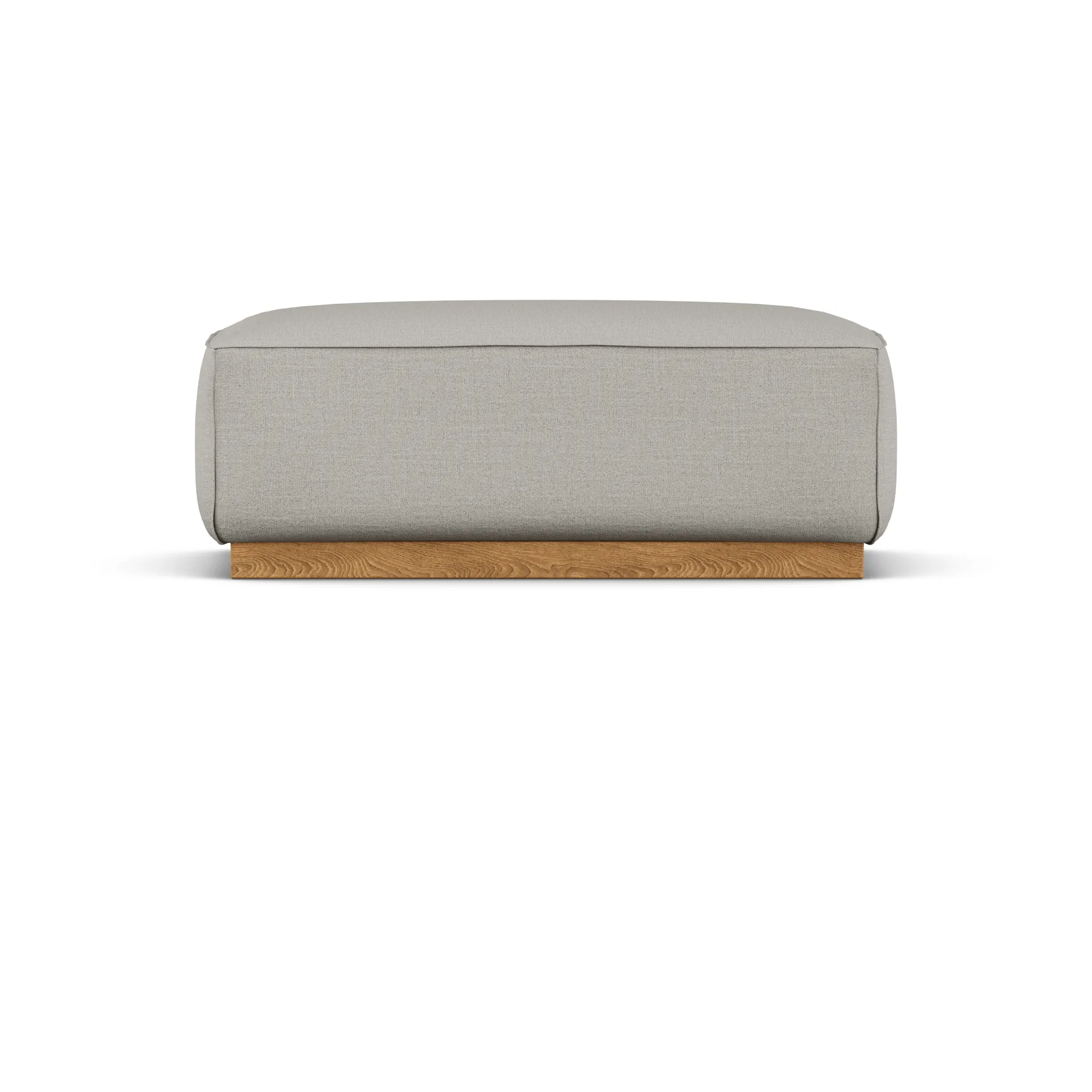 Repose-pieds Bergsdal, Same Grey 6673, finition chêne teinté 1898