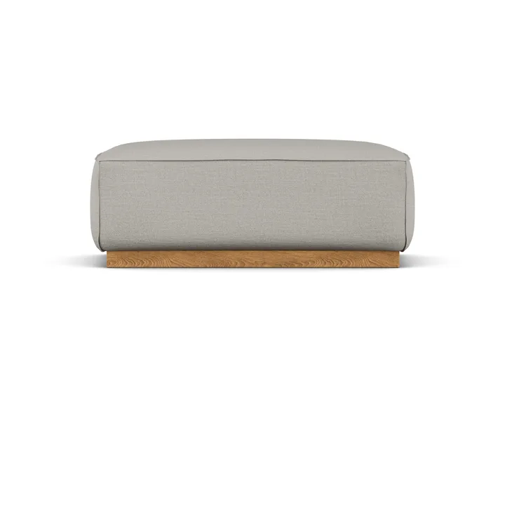 Repose-pieds Bergsdal - Same Grey 6673, finition chêne teinté - 1898
