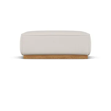 Repose-pieds Bergsdal - Same Off White 6671, finition chêne teinté - 1898