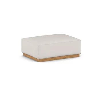 Repose-pieds Bergsdal - Same Off White 6671, finition chêne teinté - 1898