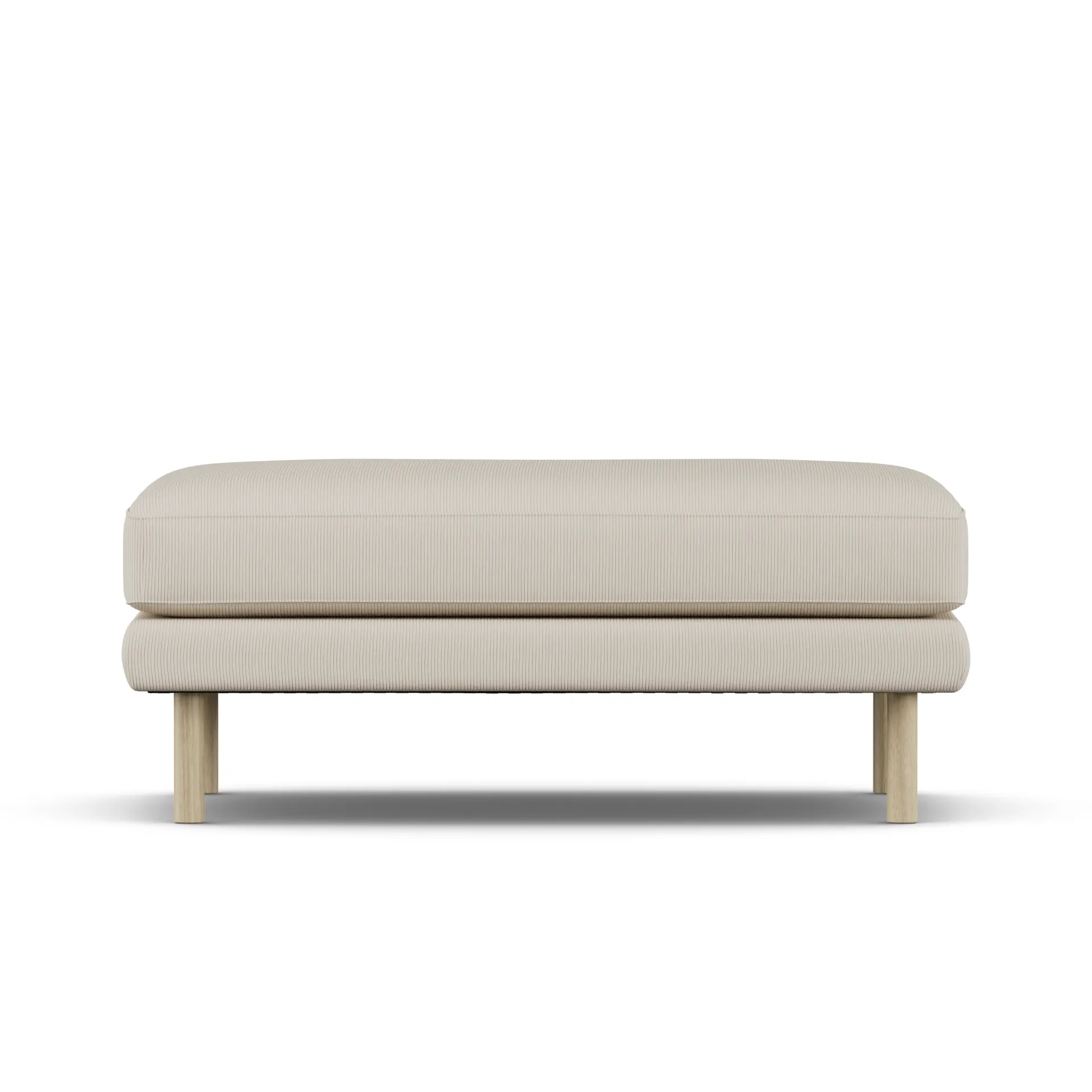 Repose-pieds Bredhult, Jump Beige 1956-chêne blanchi à l’huile 1898