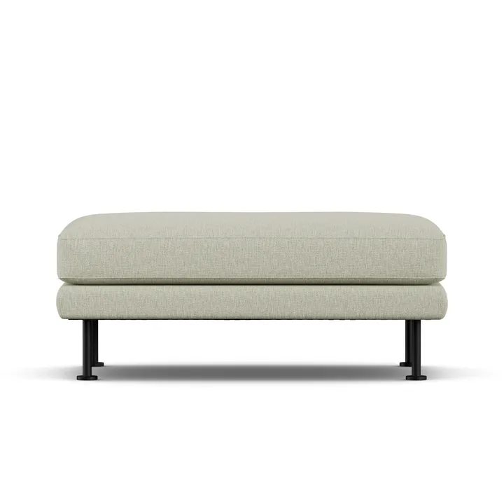 Repose-pieds Bredhult - Luiza Beige 3981-acier noir - 1898