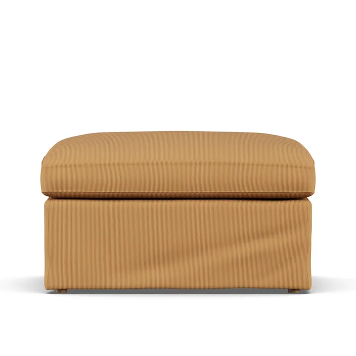 Repose-pieds Linnevik - Jump Honey 1959-chêne blanchi à l’huile, avec jupe - 1898