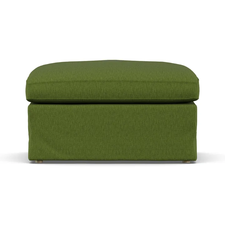Repose-pieds Linnevik - Luiza Green 3975-chêne blanchi à l’huile, avec jupe - 1898