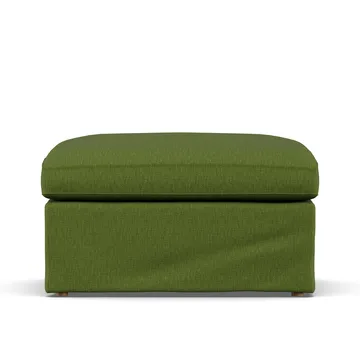 Repose-pieds Linnevik - Luiza Green 3975-chêne blanchi à l’huile, avec jupe - 1898