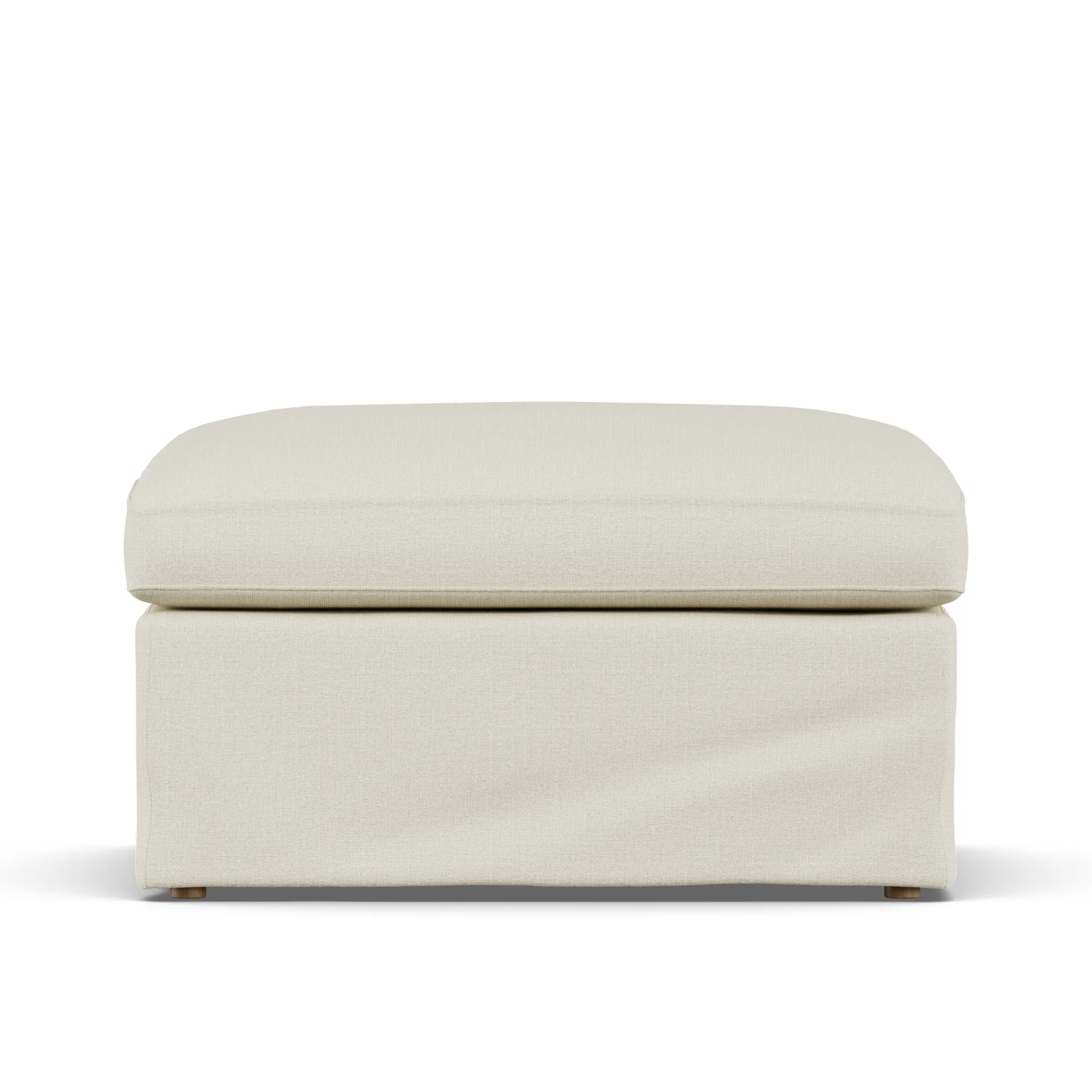 Repose-pieds Linnevik, Oslo Nature 1540-chêne blanchi à l’huile, avec jupe 1898