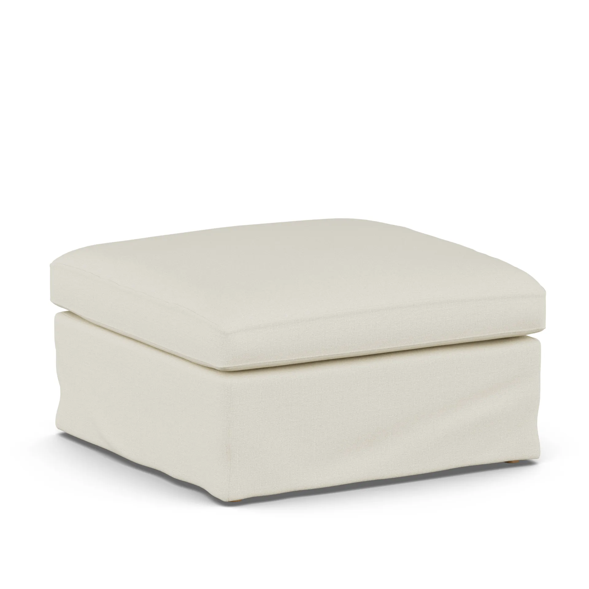 Repose-pieds Linnevik, Oslo Nature 1540-chêne blanchi à l’huile, avec jupe 1898