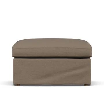 Repose-pieds Linnevik - Same Mole 6674-chêne blanchi à l’huile, avec jupe - 1898