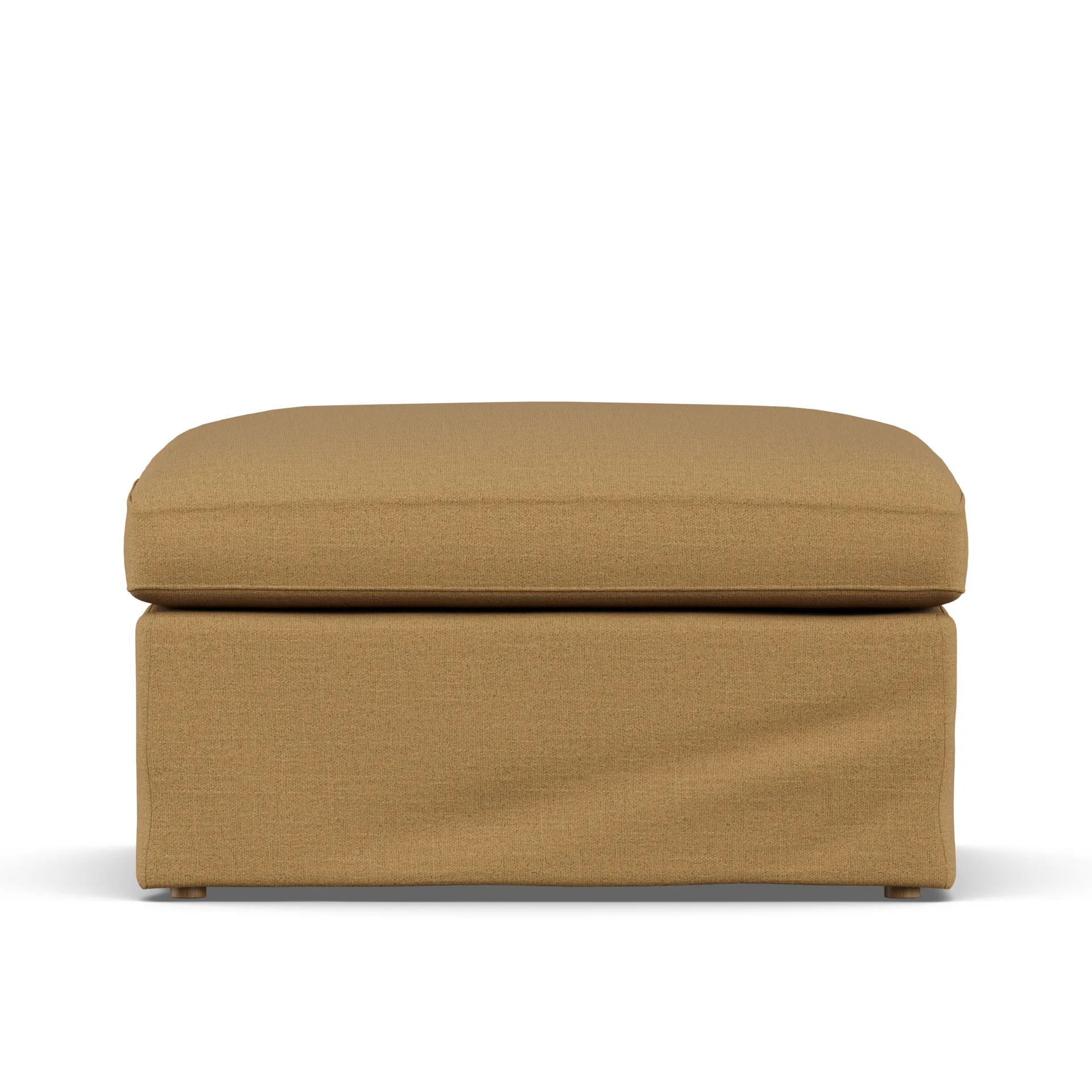 Repose-pieds Linnevik, Same Ochre 6676-chêne blanchi à l’huile, avec jupe 1898