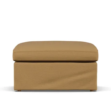 Repose-pieds Linnevik - Same Ochre 6676-chêne blanchi à l’huile, avec jupe - 1898