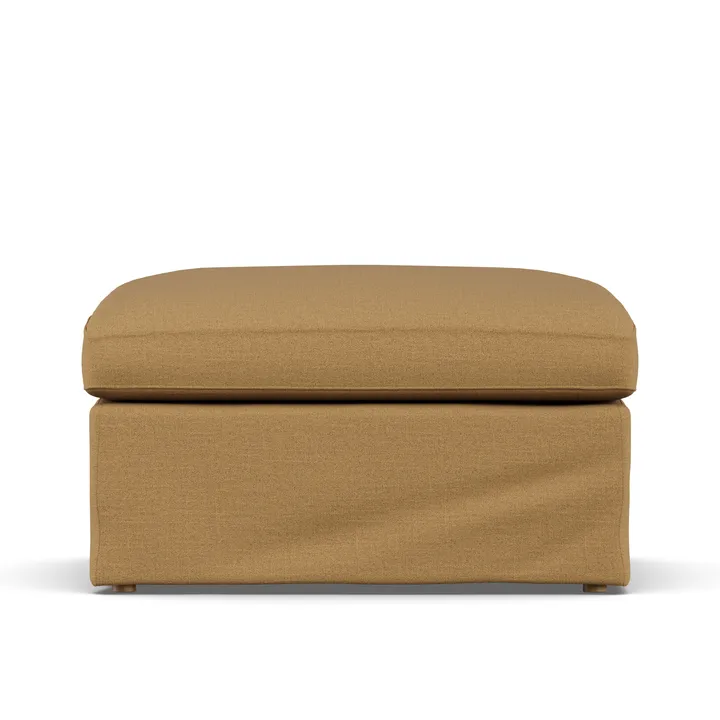 Repose-pieds Linnevik - Same Ochre 6676-chêne blanchi à l’huile, avec jupe - 1898