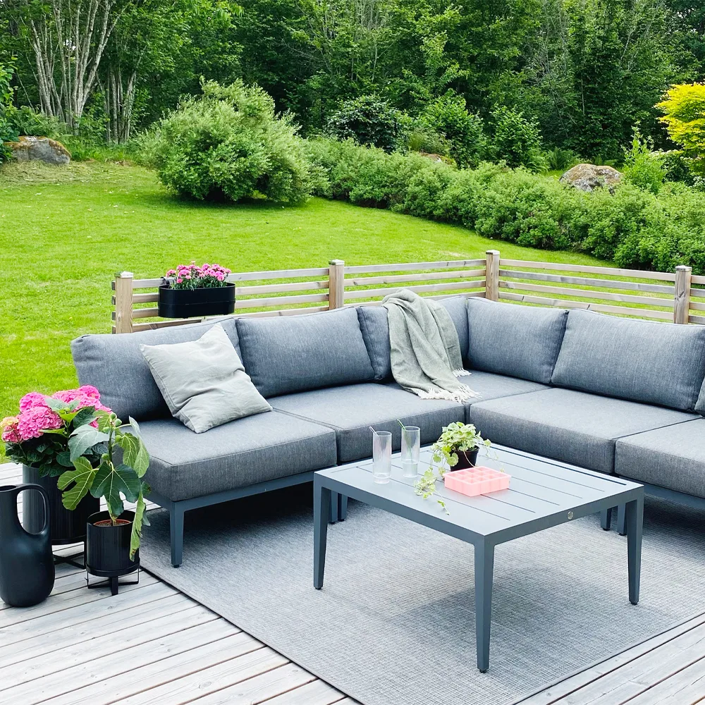 Repose-pieds Santander, Gris 1898