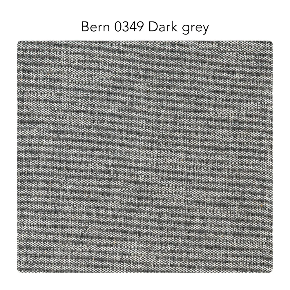 Repose-pieds Sjövik, Tissu Bern 0349, pieds en chêne huilé blanc 1898