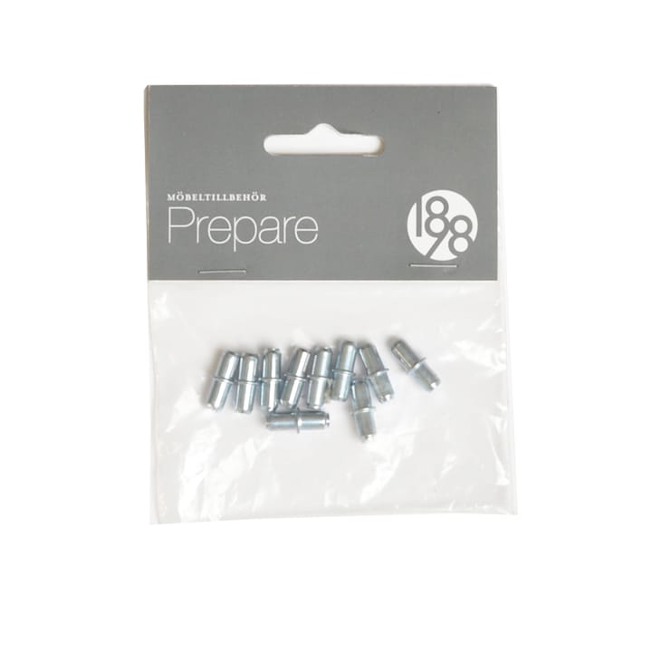 Support d'étagère Prepare - chrome, 5x16 mm, 10 pcs - 1898