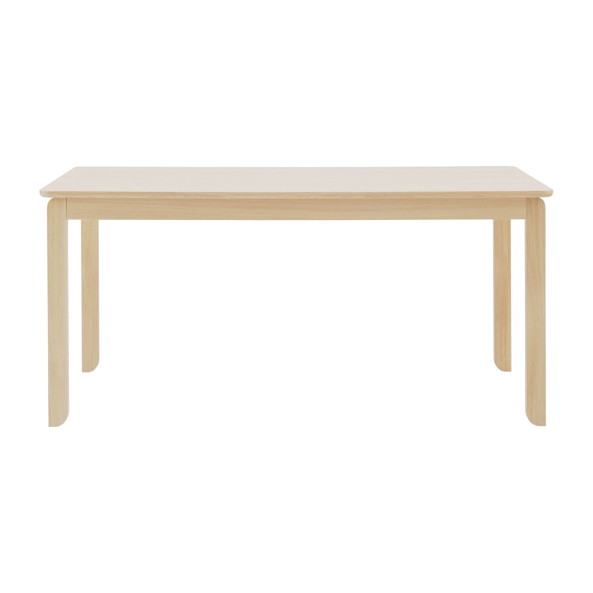 1898 Table à manger Alfred 90x160 cm Chêne pigmenté blanc