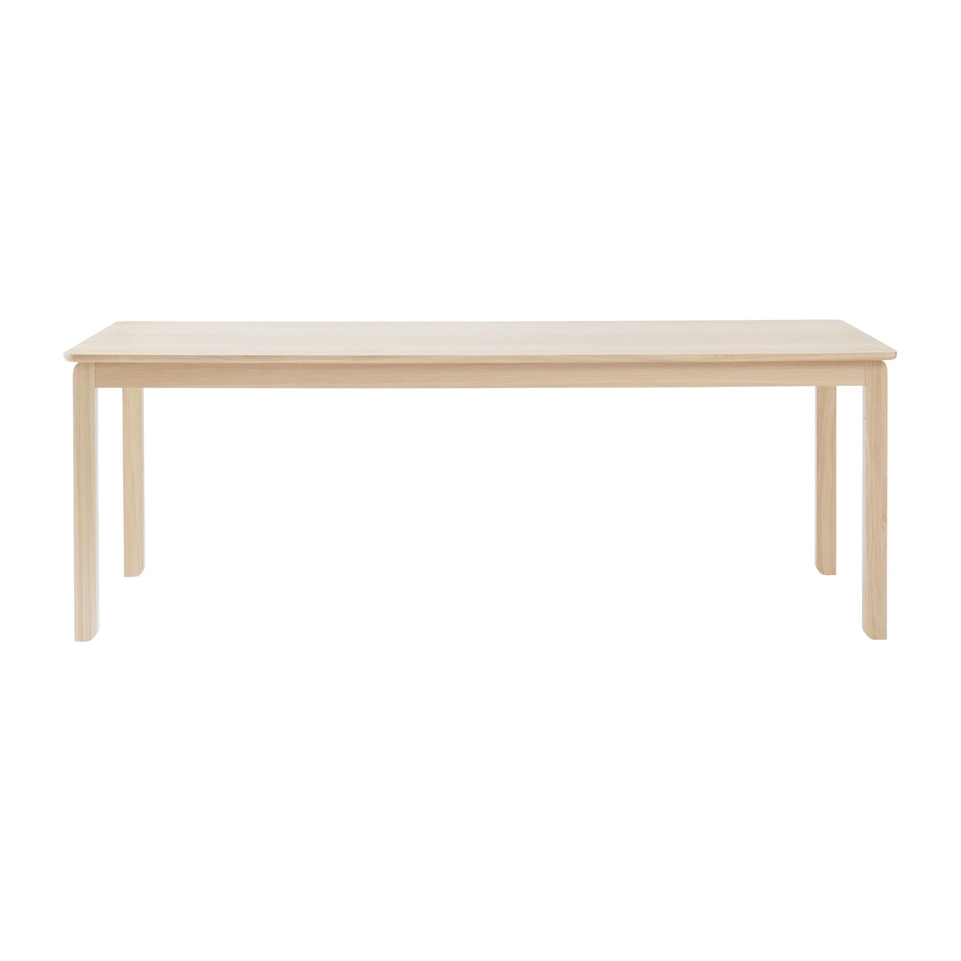 1898 Table à manger Alfred Chêne pigmenté blanc, cm — vue 3