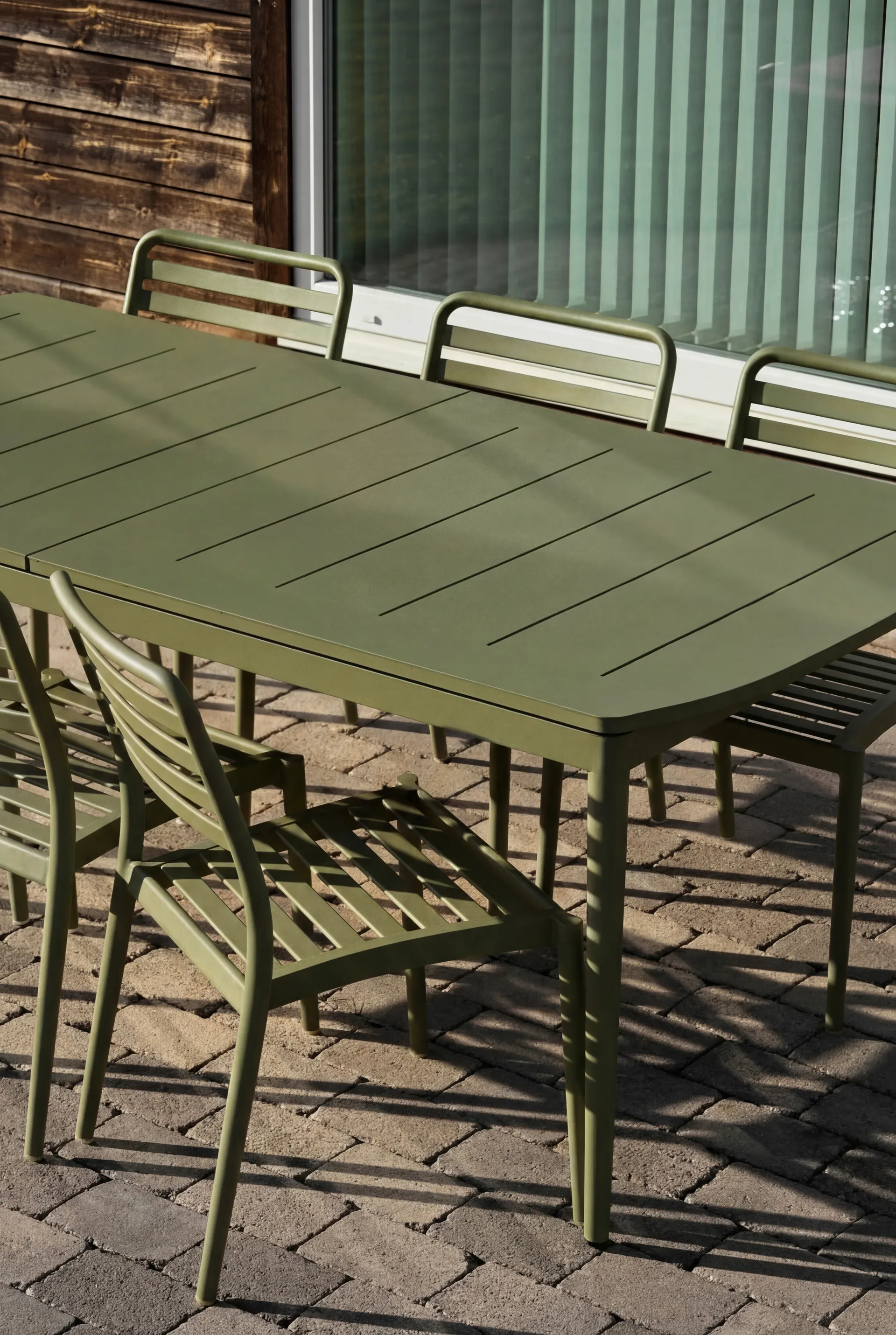Table à manger extensible Marsala, Moss green, 208-288 cm 1898