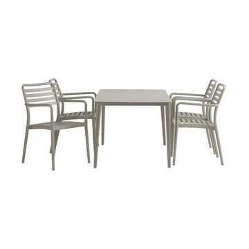 Table à manger Marsala - Anthracite, 152x90 cm - 1898