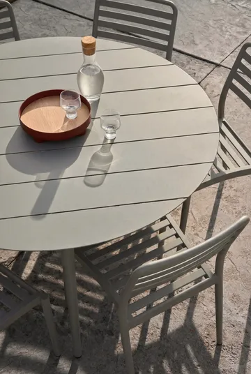 Table à manger Marsala - Taupe, Ø140 cm - 1898