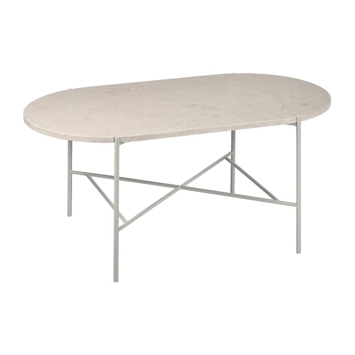 Table basse Aplaryd ovale - Calcaire gris - 1898