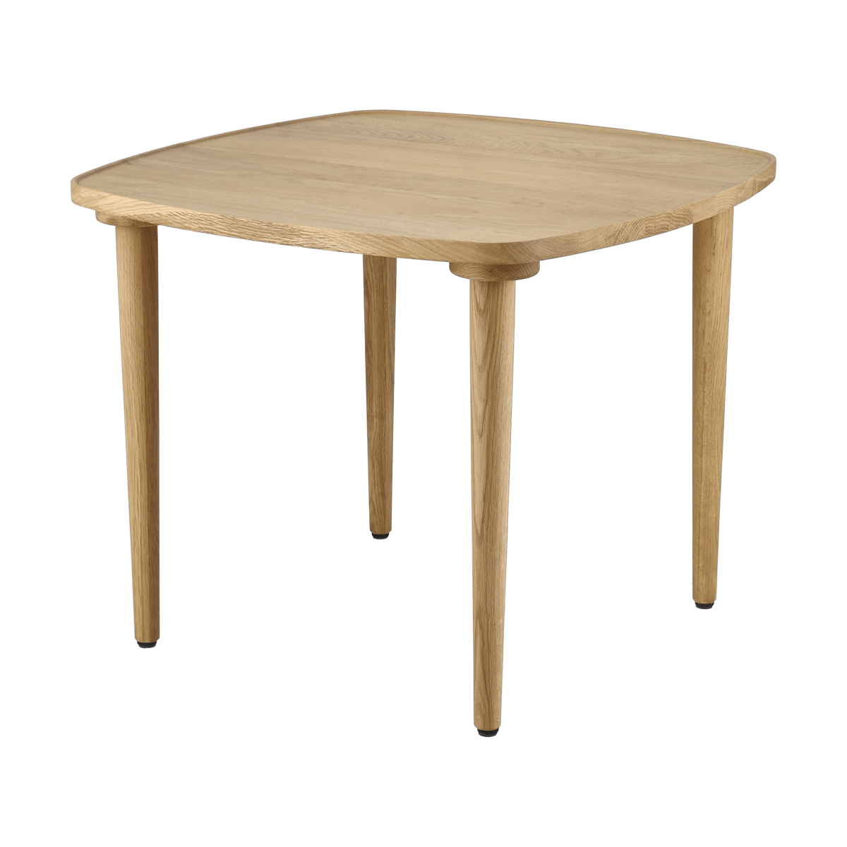 1898 Table basse Nyhem 59x59x47 cm Chêne laqué naturel