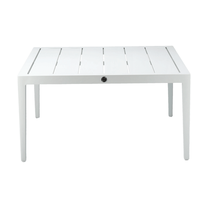 Table basse Santander 78x78x40 cm - Aluminium blanc - 1898