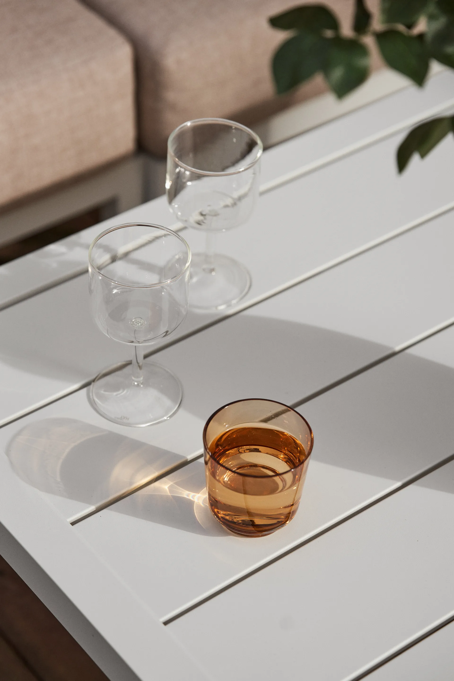 Table basse Santander 78x78x40 cm, Aluminium blanc 1898