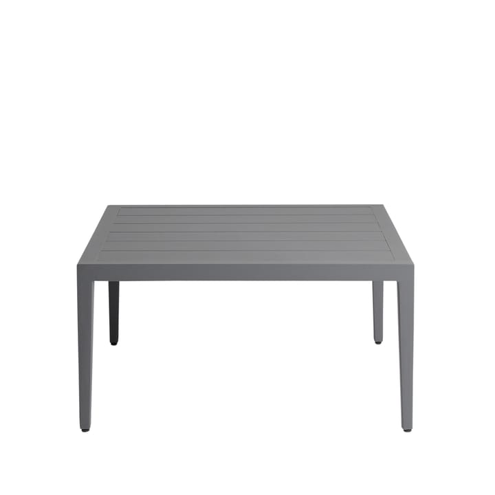 Table basse Santander 78x78x40 cm - Aluminium gris - 1898